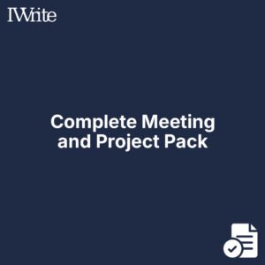Complete Meeting and Project Pack