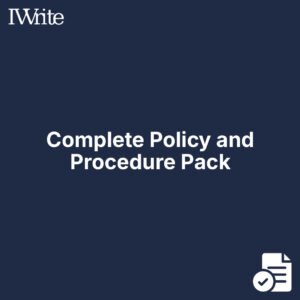 Complete Policy and Procedure Pack