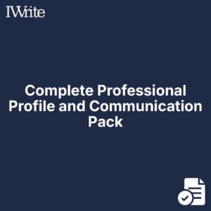 Complete Professional Profile and Communication Pack