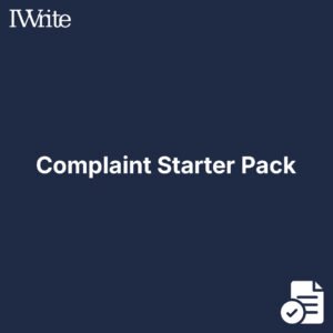 Complaint Starter Pack